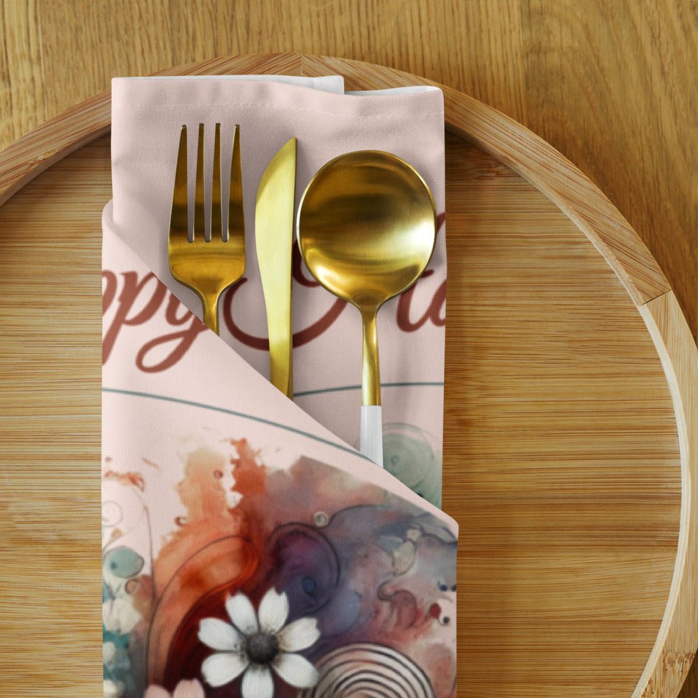 Easter Napkin Set - Cloth Napkin Set for Festive Tables, Perfect Easter Gifts & Home Decor, Spring Celebration Decor - Elora Moda