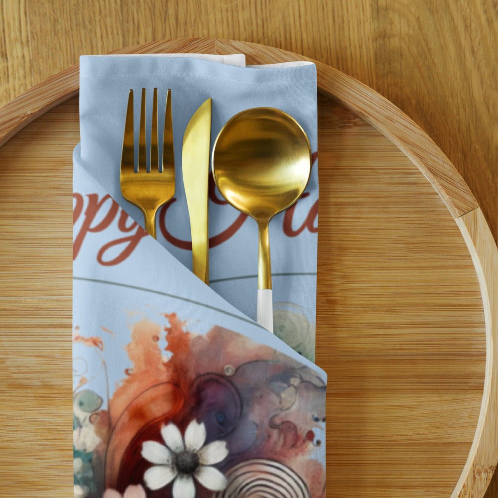 Easter Napkin Set - Cloth Napkin Set for Festive Tables, Perfect Easter Gifts & Home Decor, Spring Celebration Decor - Elora Moda