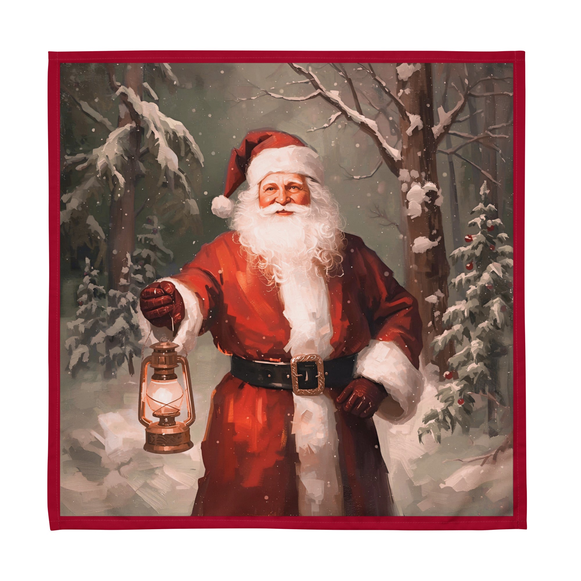 Cloth napkin set | Santa Claus - Elora Moda