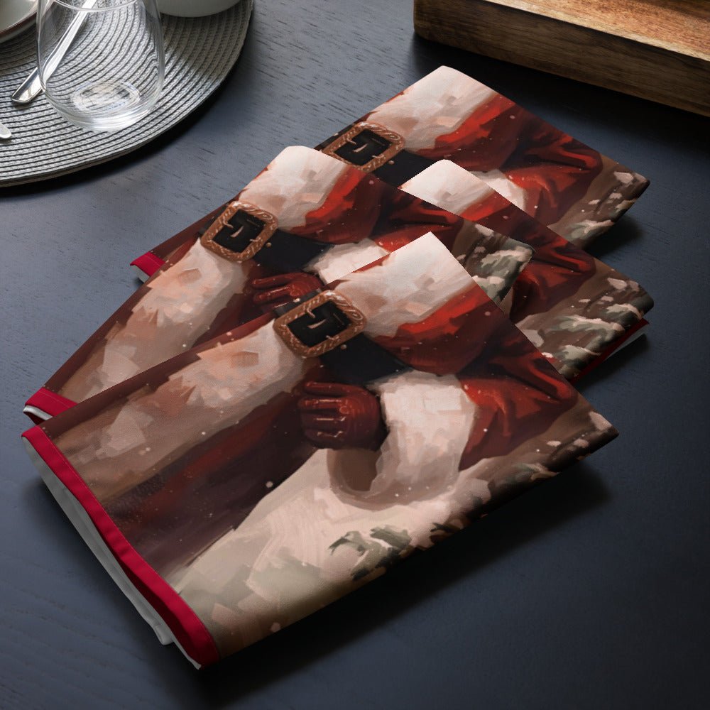 Cloth napkin set | Santa Claus - Elora Moda