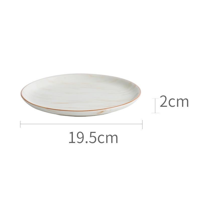 Marbled Ceramic Bowls And Dishes - Elora Moda