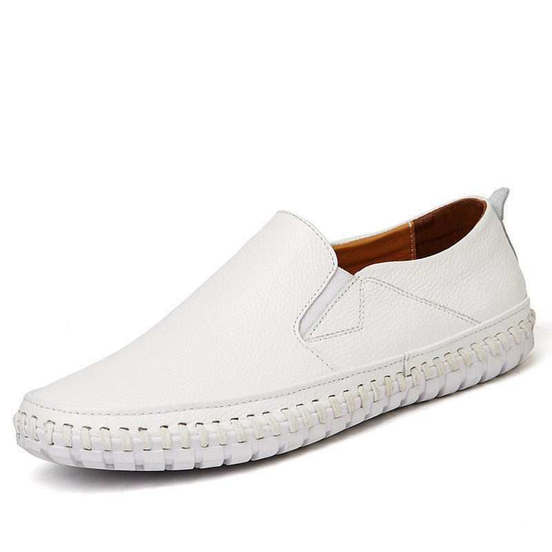 Men's Genuine Cowhide Leather Loafers for Casual & Business - Elora Moda