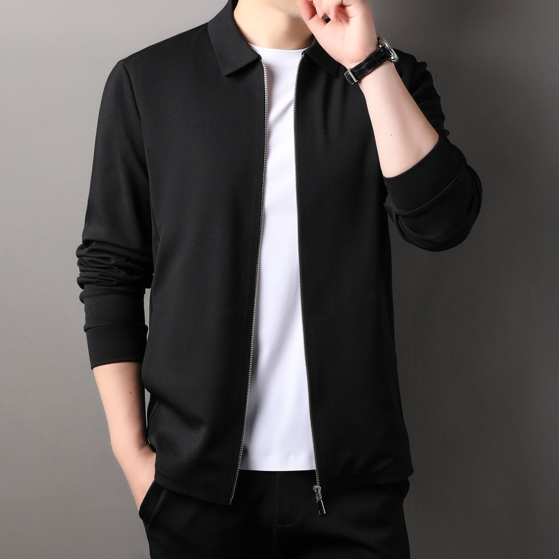 Men's Jacket High - grade Casual Business - Elora Moda