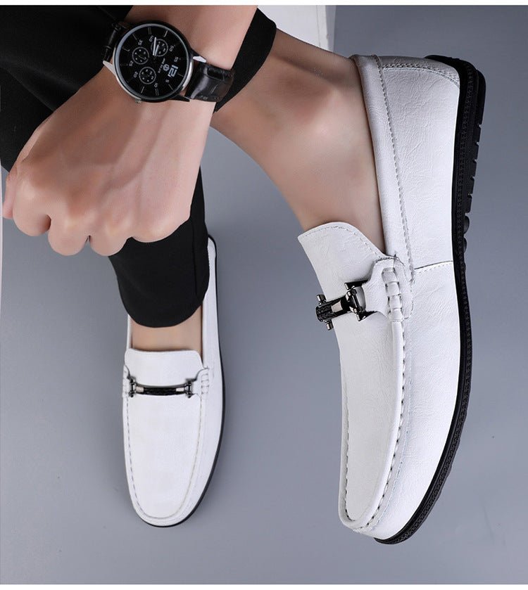 Men's Breathable British Loafers - Elora Moda
