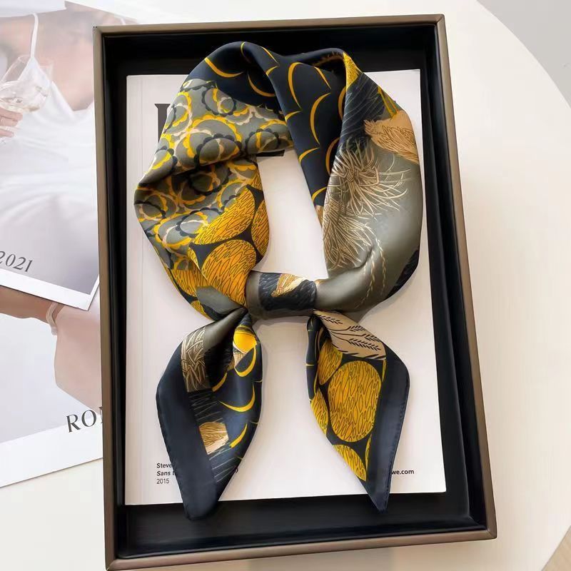 Women's High - end Thin Square Scarf - Elora Moda