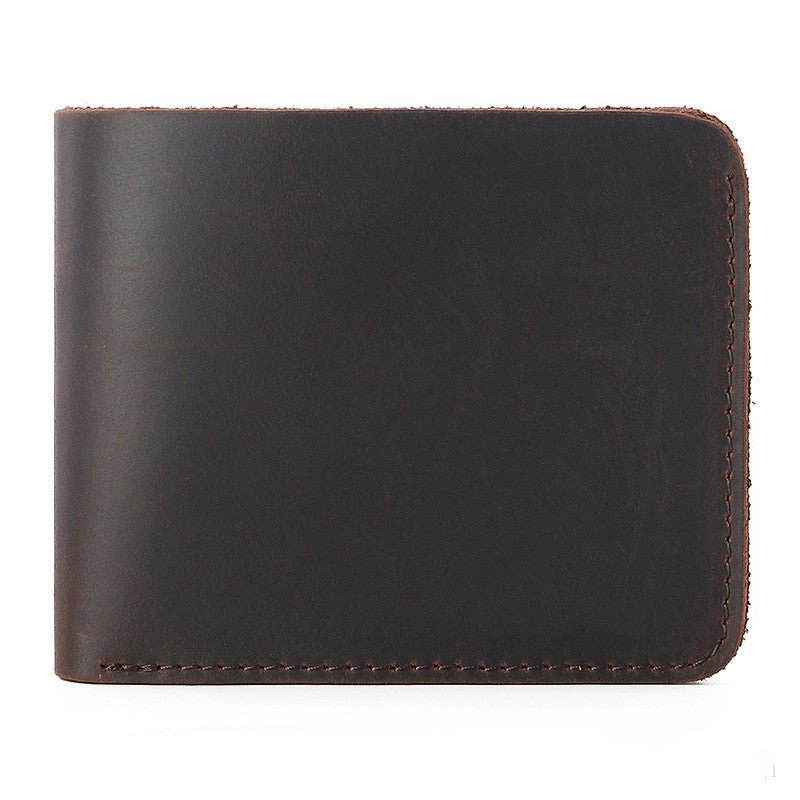 Men's New First Layer Cowhide Retro Wallet - Elora Moda