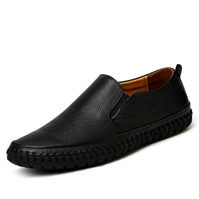 Men's Genuine Cowhide Leather Loafers for Casual & Business - Elora Moda