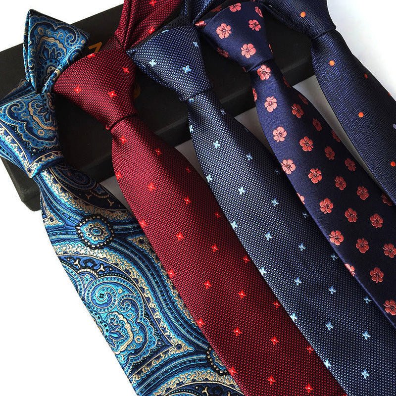 Men's Ties European And American Style Paisley Jacquard - Elora Moda