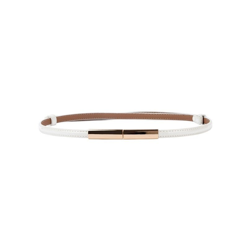 Women's Belt Double Buckles Style - Elora Moda