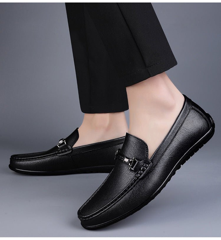 Men's Breathable British Loafers - Elora Moda