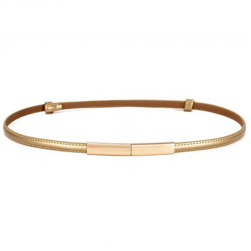 Women's Belt Double Buckles Style - Elora Moda