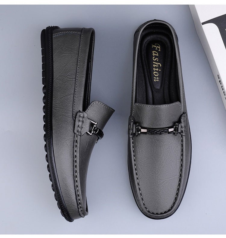 Men's Breathable British Loafers - Elora Moda