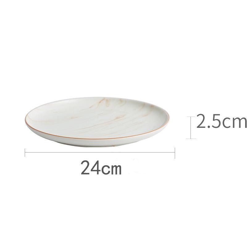 Marbled Ceramic Bowls And Dishes - Elora Moda