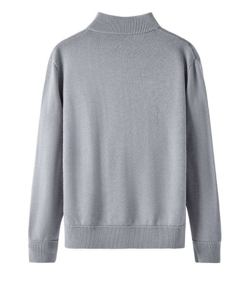 Men's Sweater Thickened Wool Base - Elora Moda