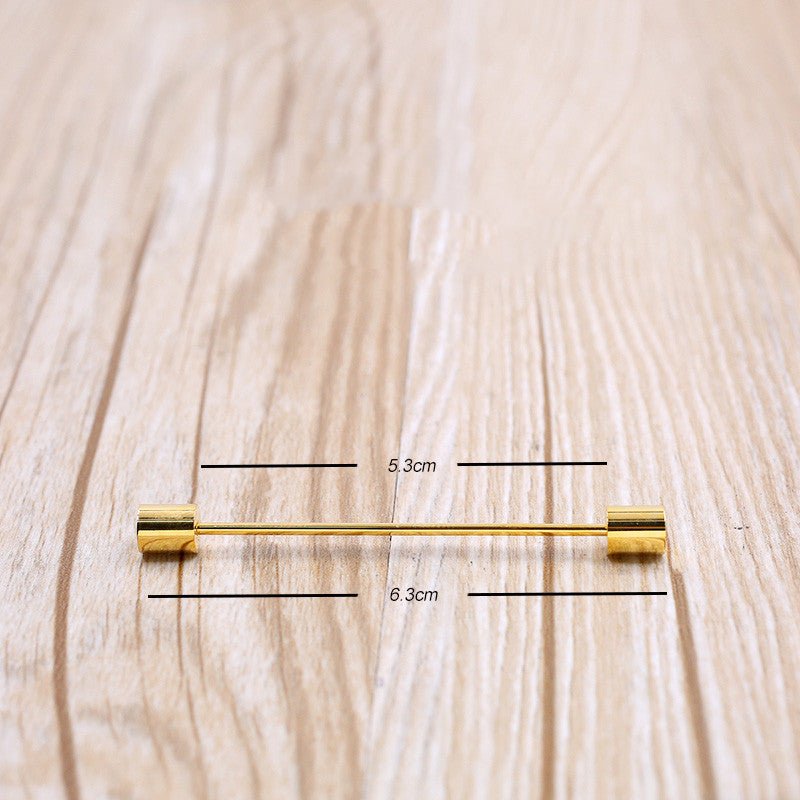 Man business horse wedding Guoming groom graduation interview tie pin stick buckle - Elora Moda