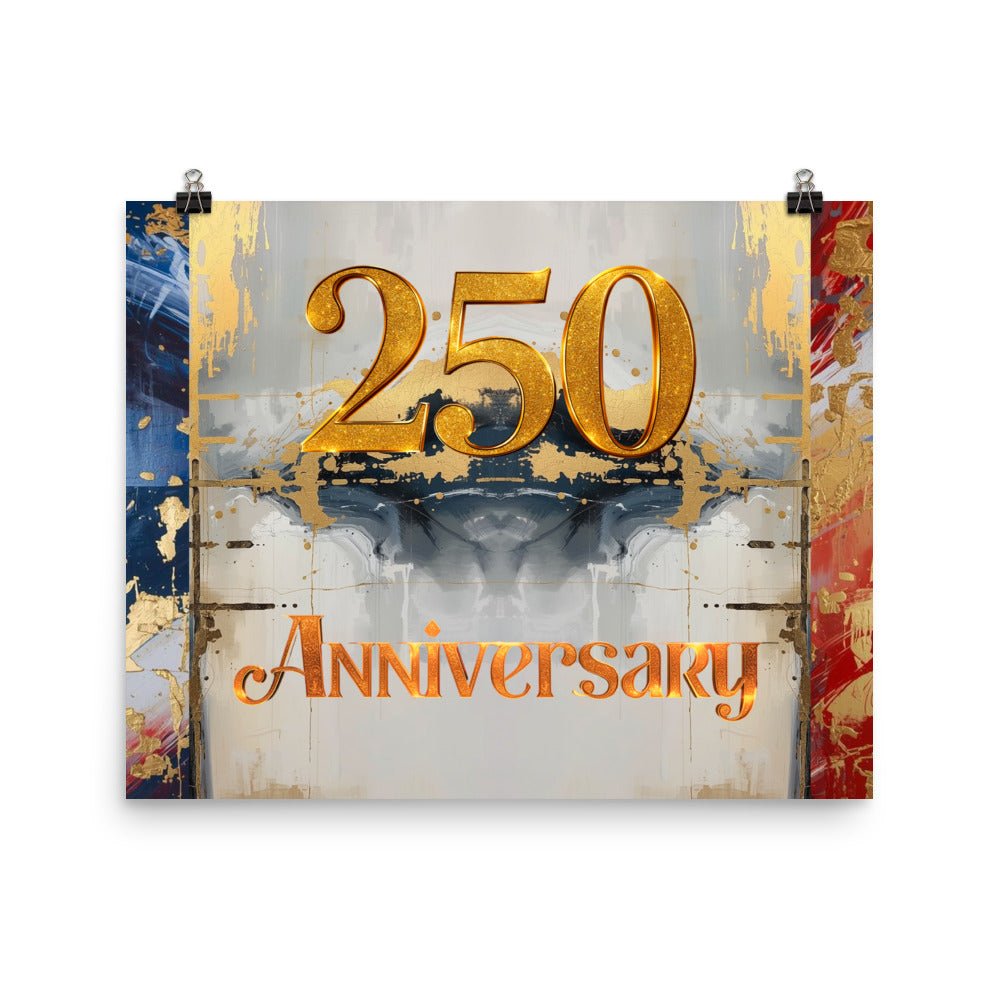 250th Anniversary Poster - Elora Moda