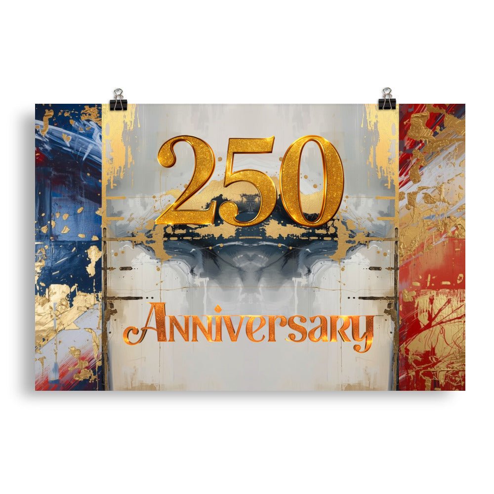 250th Anniversary Poster - Elora Moda