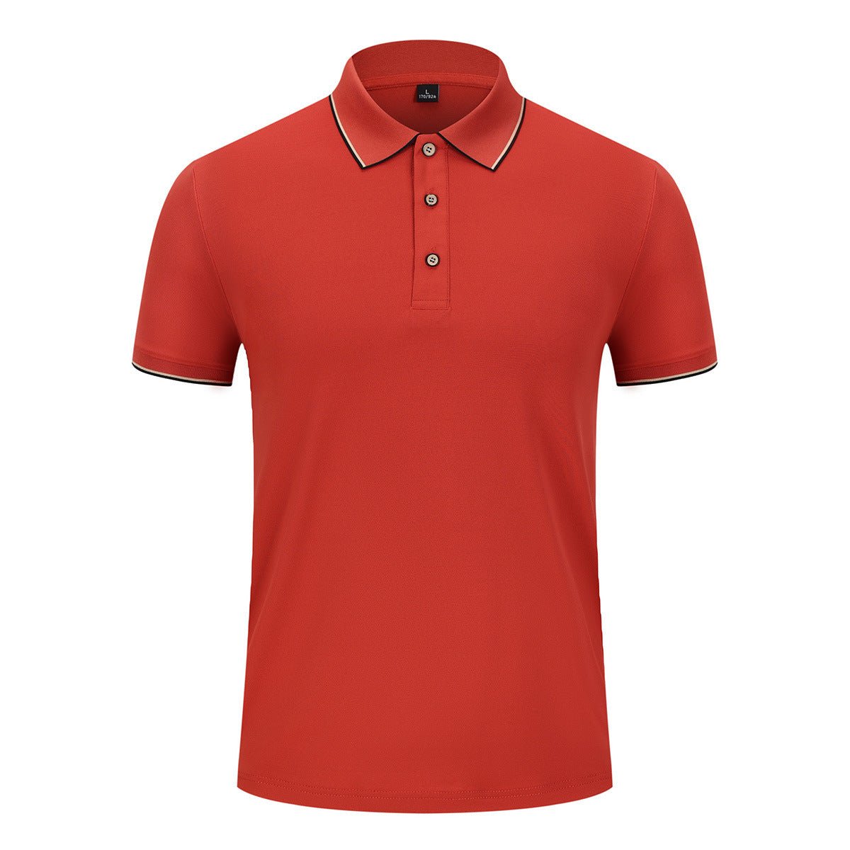 Men Ice Silk Lapel Polo Shirt - Elora Moda