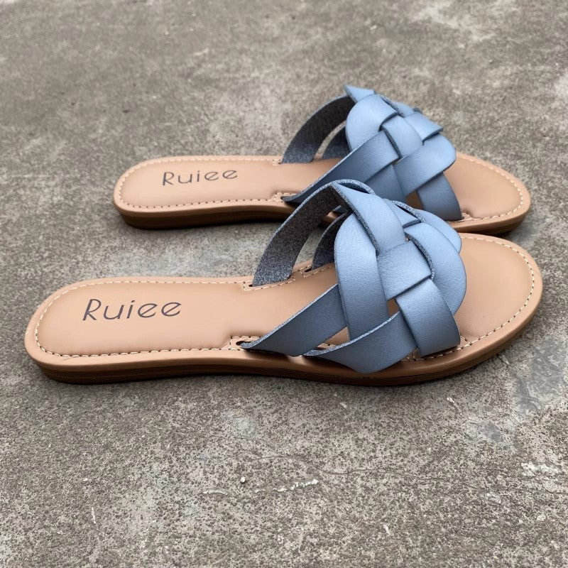 High - grade Flat Slippers For Women Summer - Elora Moda