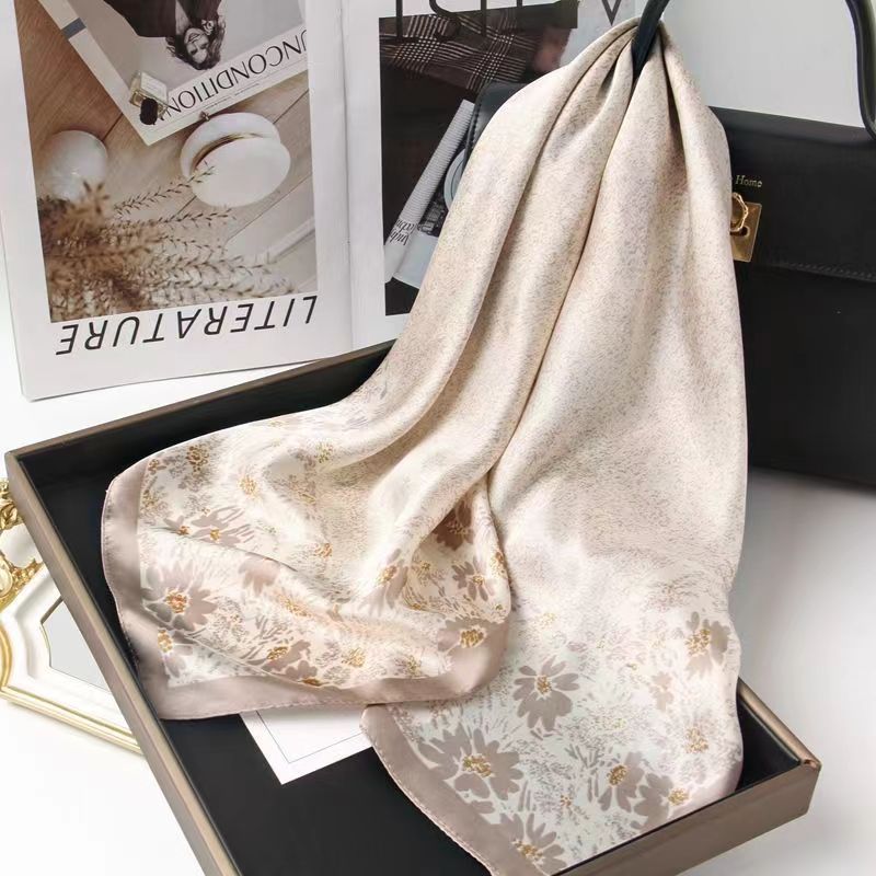 Women's High - end Thin Square Scarf - Elora Moda
