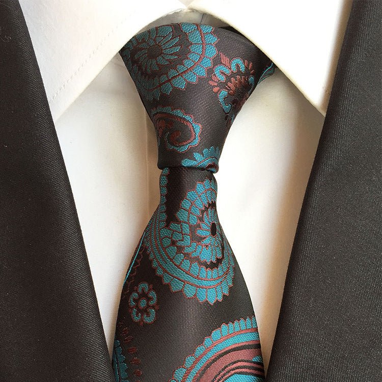 Men's Ties European And American Style Paisley Jacquard - Elora Moda