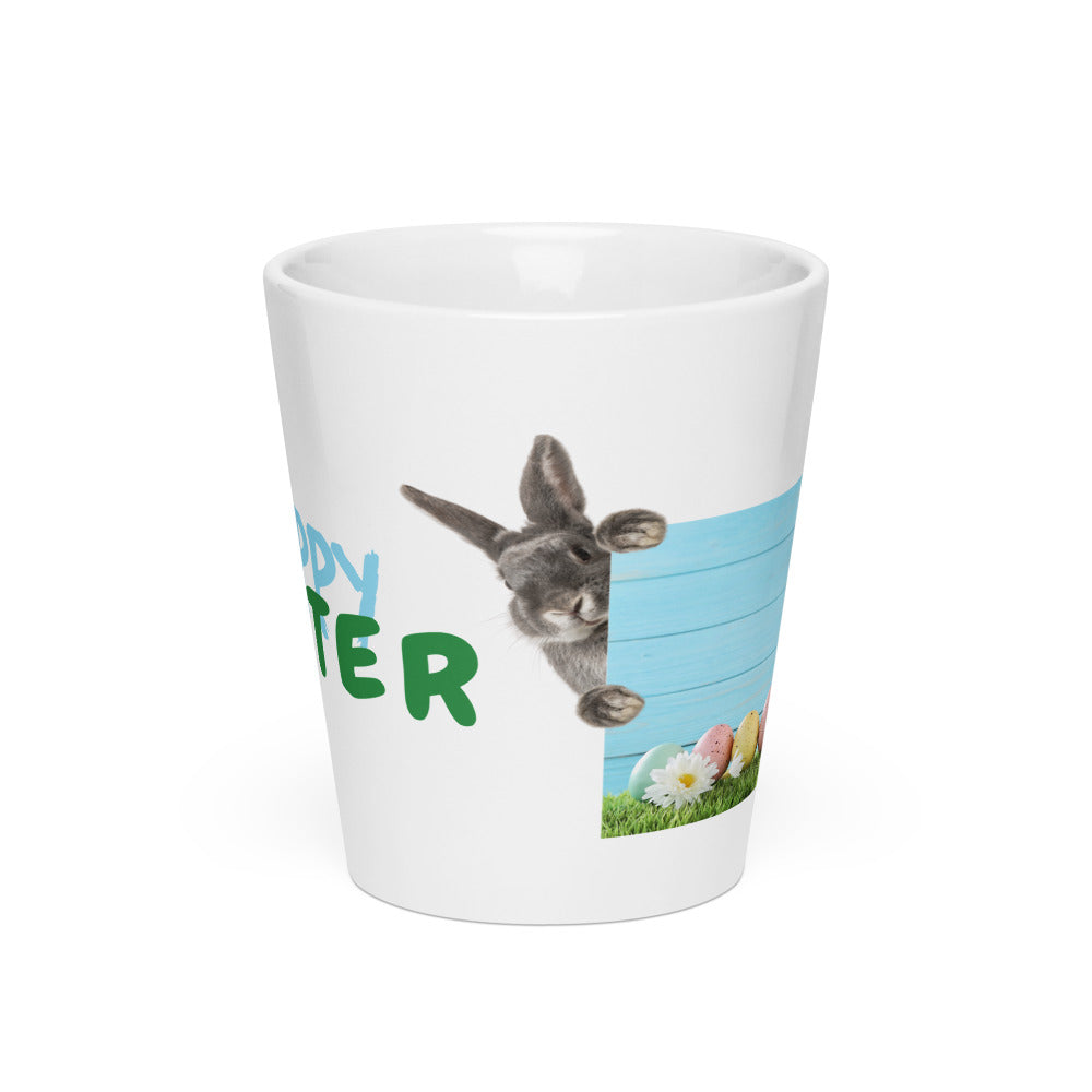 Easter gift 2025 - Easter Bunny Latte Mug - Perfect 2025 Spring Gift for Coffee Lovers & Spring Decor, Cute Bunny Design
