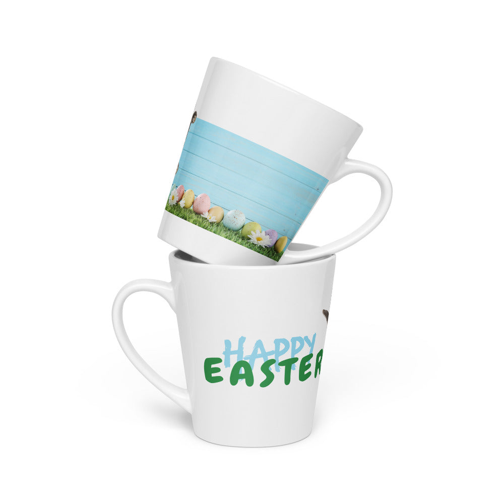 Easter gift 2025 - Easter Bunny Latte Mug - Perfect 2025 Spring Gift for Coffee Lovers & Spring Decor, Cute Bunny Design