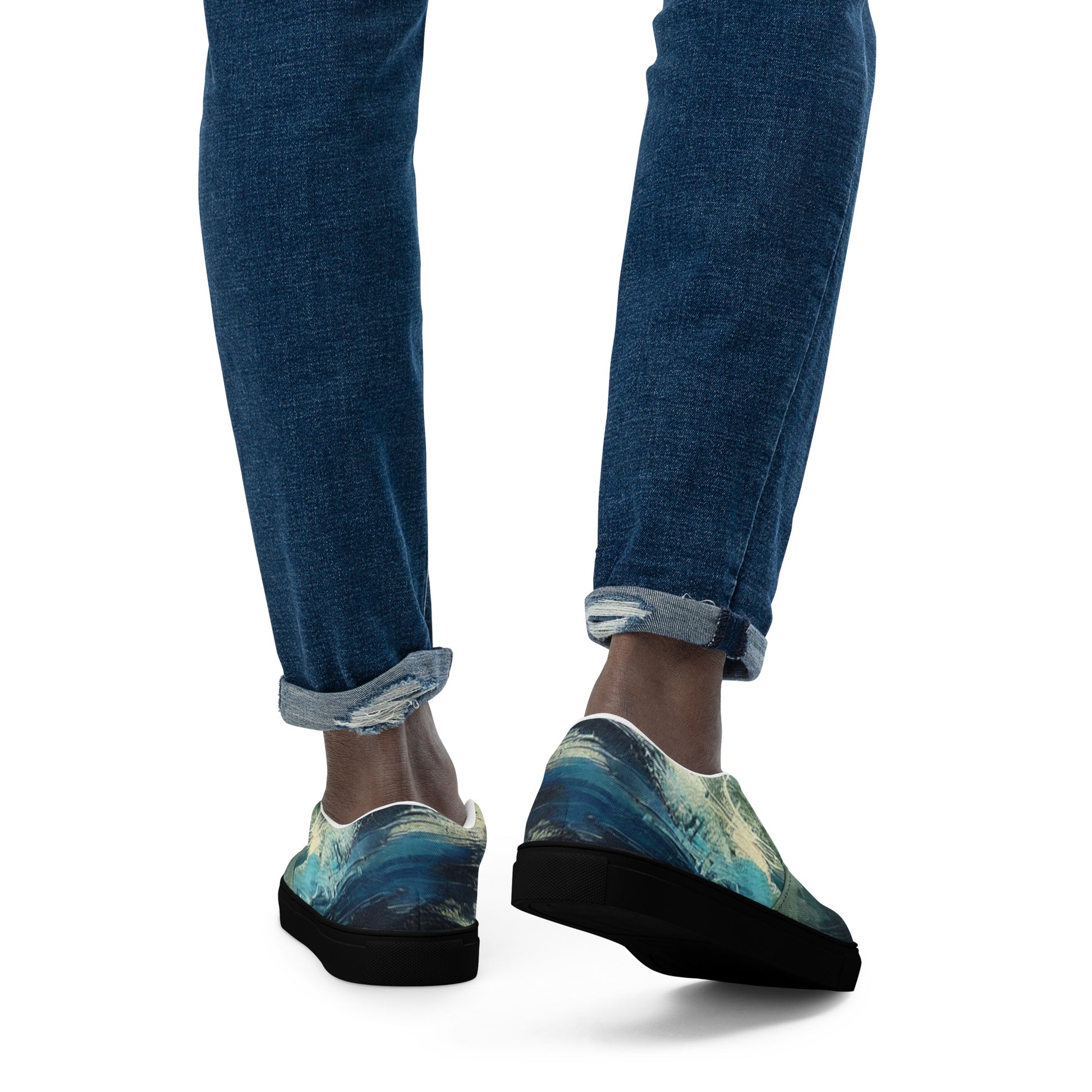 Men’s slip - on canvas shoes - Elora Moda