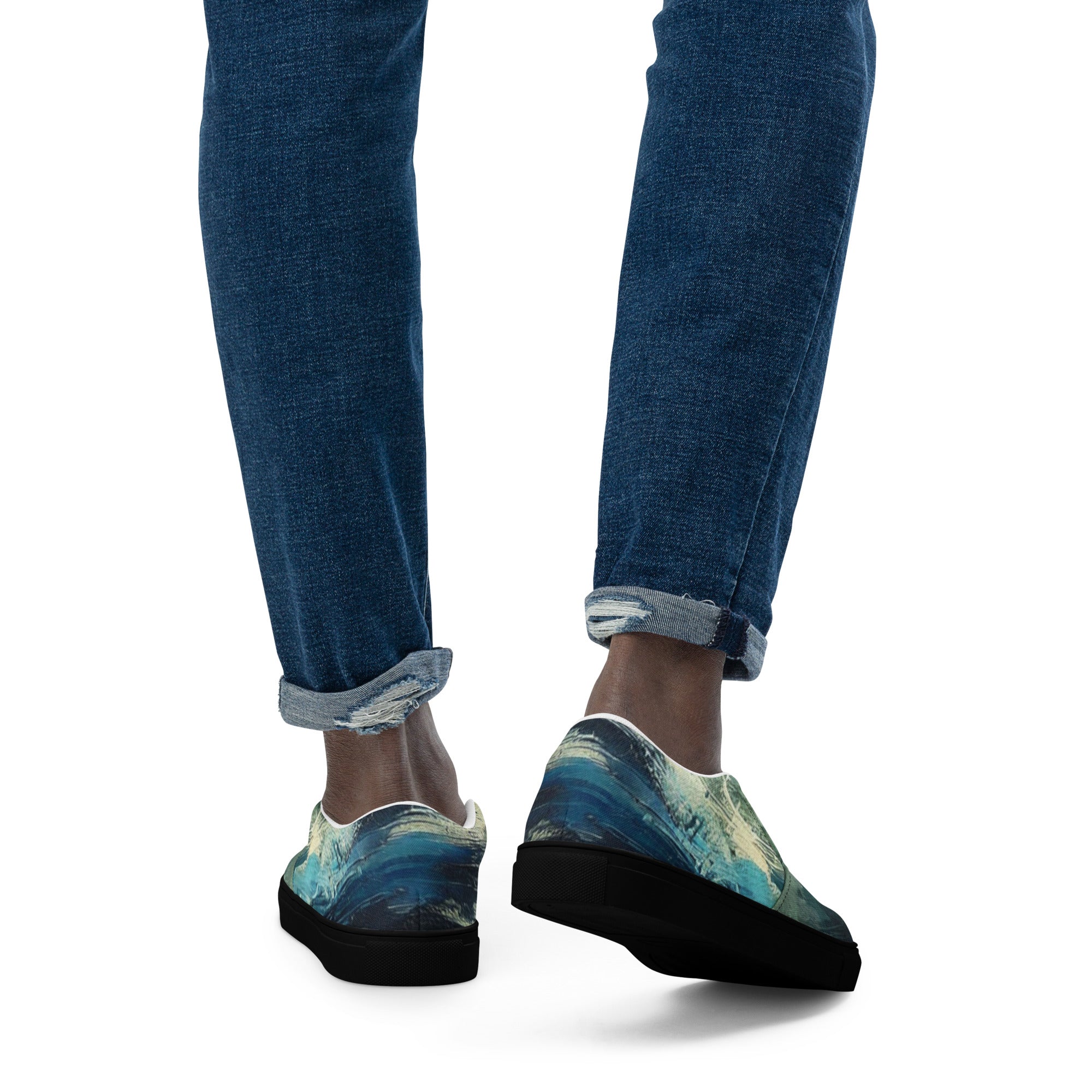 Men’s slip - on canvas shoes - Elora Moda