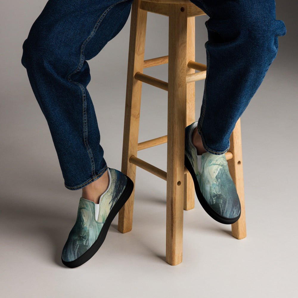 Men’s slip - on canvas shoes - Elora Moda