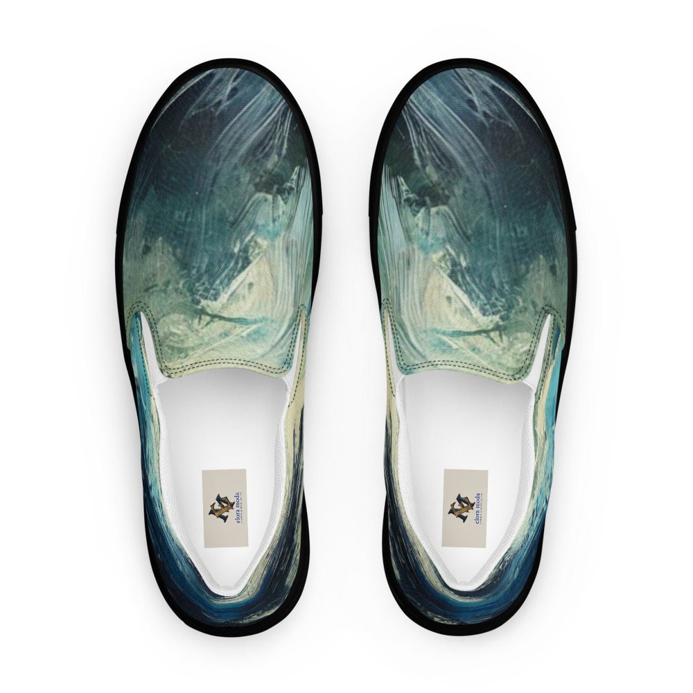 Men’s slip - on canvas shoes - Elora Moda