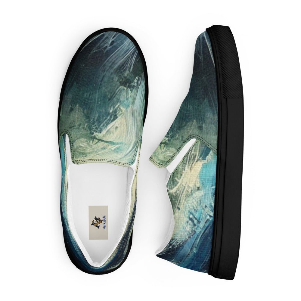 Men’s slip - on canvas shoes - Elora Moda