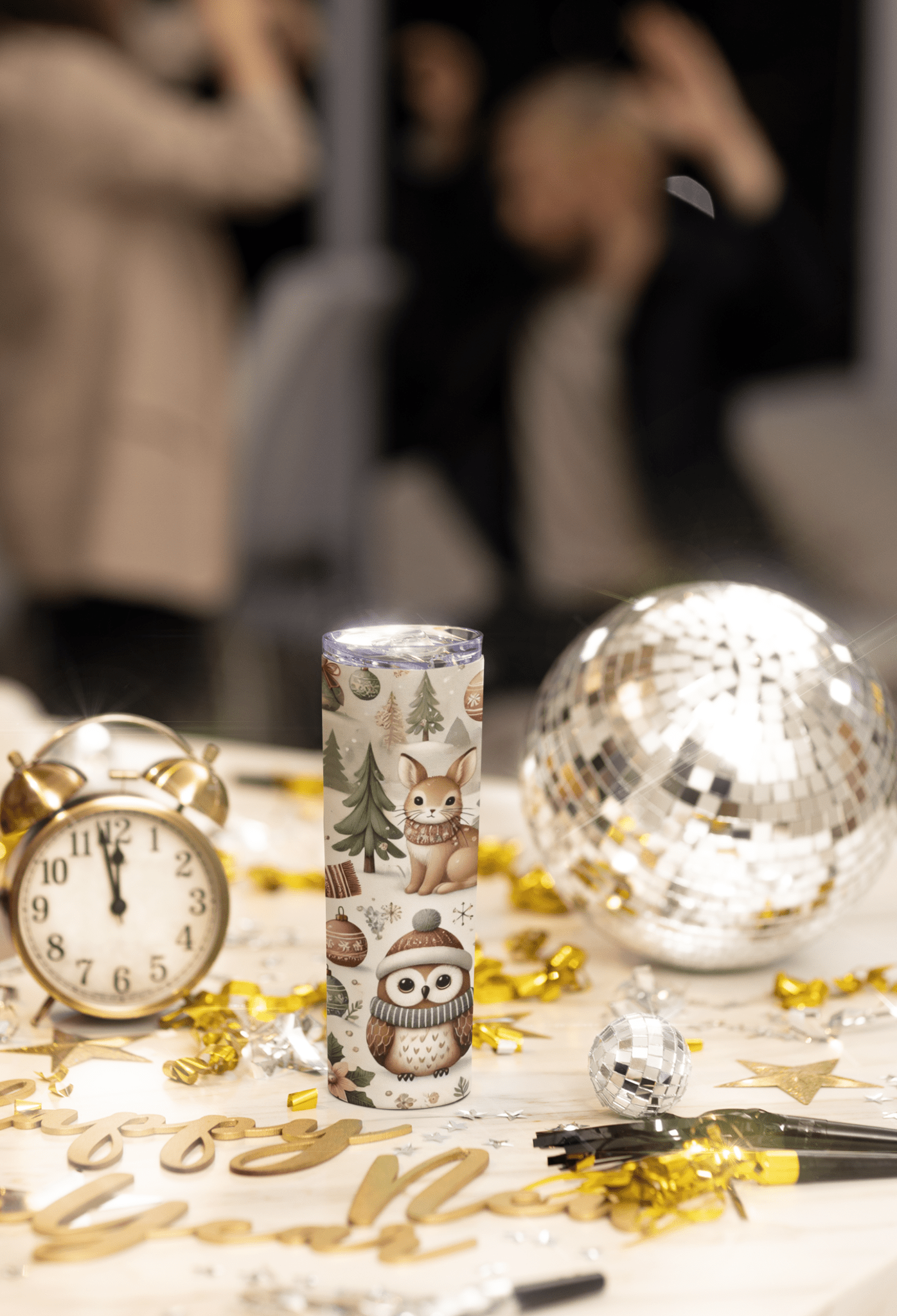 Christmas Magical Forest Tumbler - Style A - Elora Moda