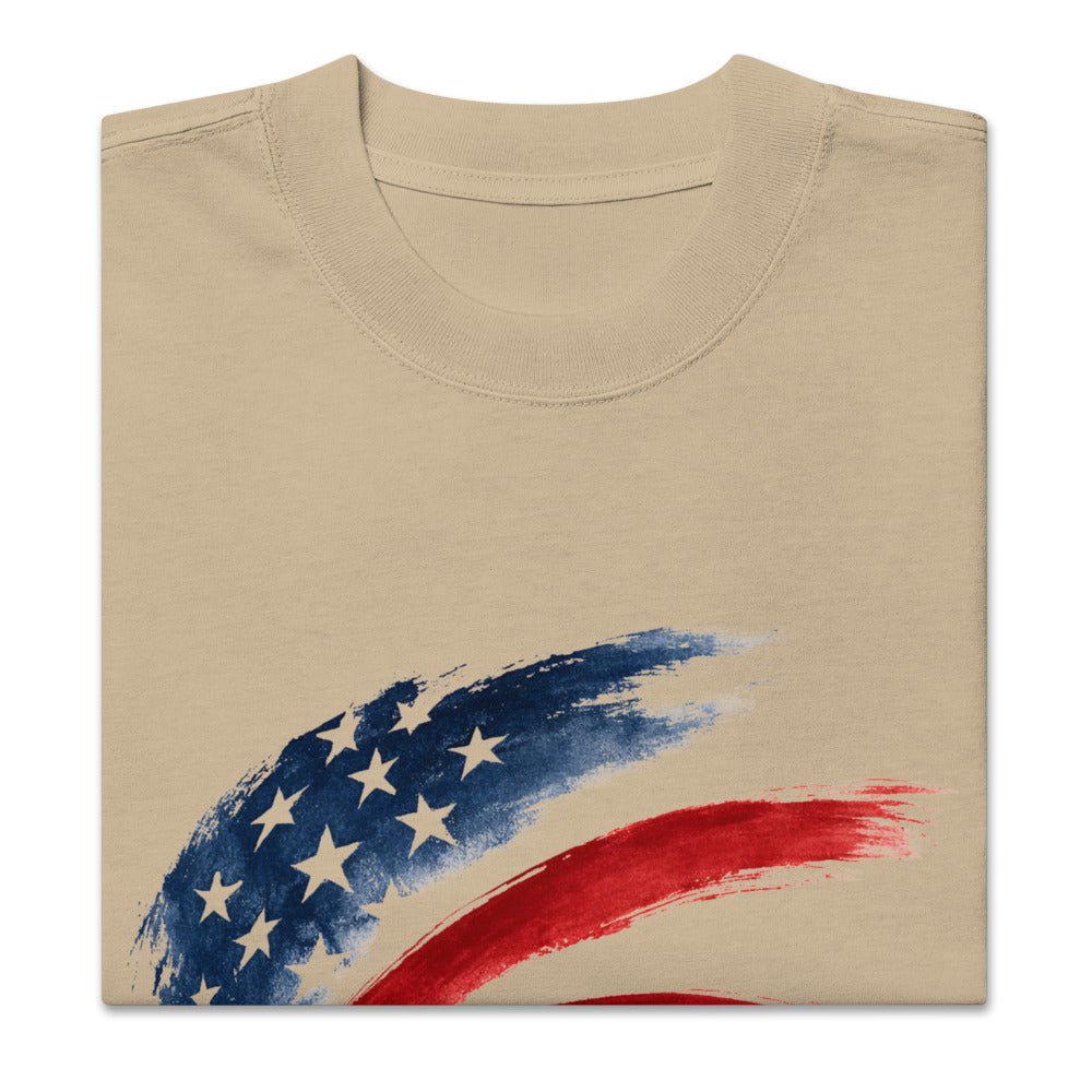 250th Anniversary of America - Unisex Oversized faded t-shirt - Elora Moda