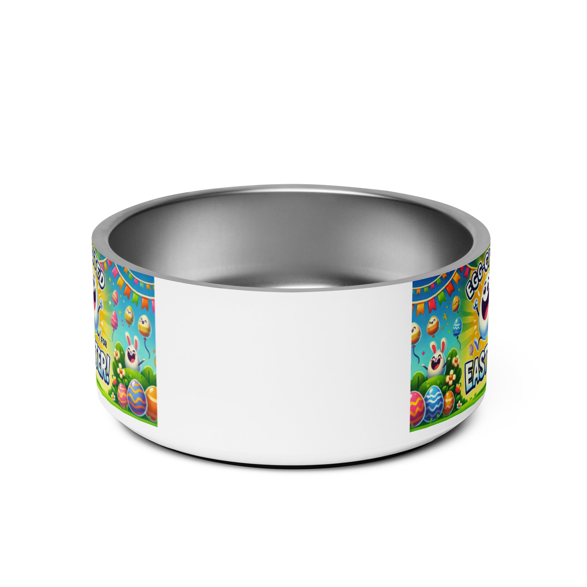 Easter Pet Bowl for Her | Dog or Cat Food Dish | Cute Spring Design | Perfect Gift for Pet Lovers & Easter Celebrations - Elora Moda