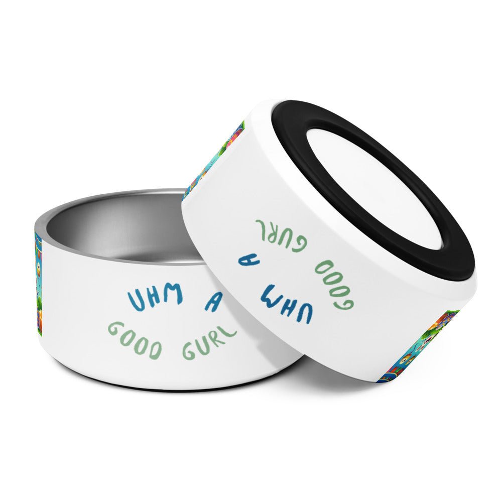 Easter Pet Bowl for Her | Dog or Cat Food Dish | Cute Spring Design | Perfect Gift for Pet Lovers & Easter Celebrations - Elora Moda