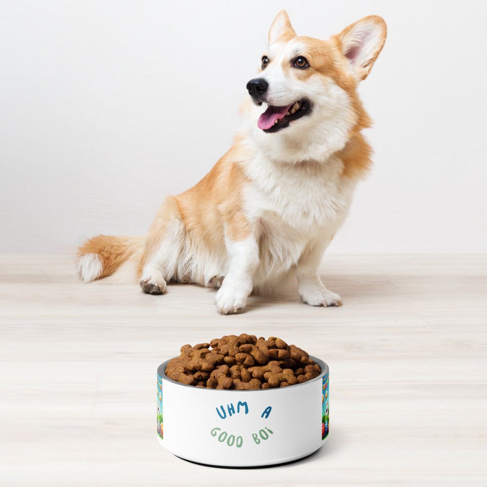 Easter Pet Bowl for Him | Cute Bunny Design, Durable Ceramic Dog Bowl, Perfect for Easter Celebrations & Gifts - Elora Moda
