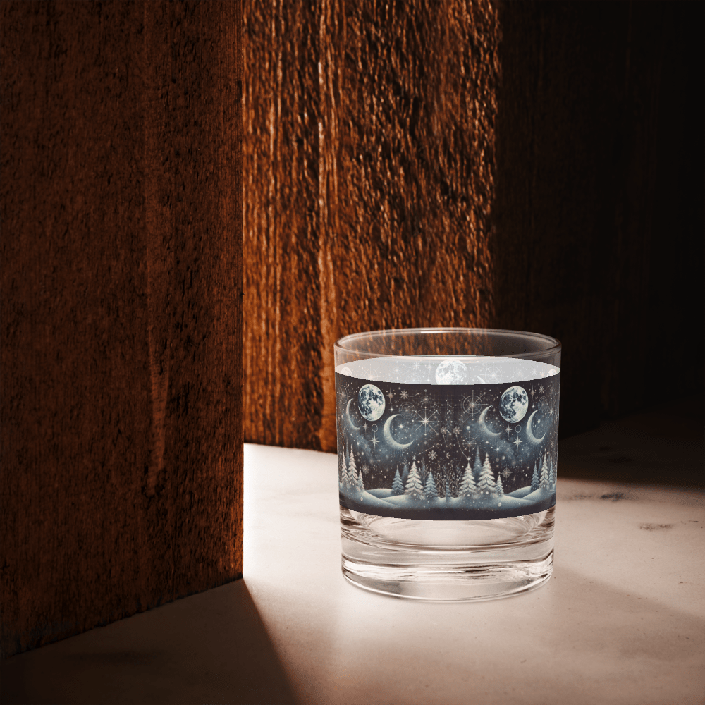 Celestial Christmas rocks glass - Elora Moda