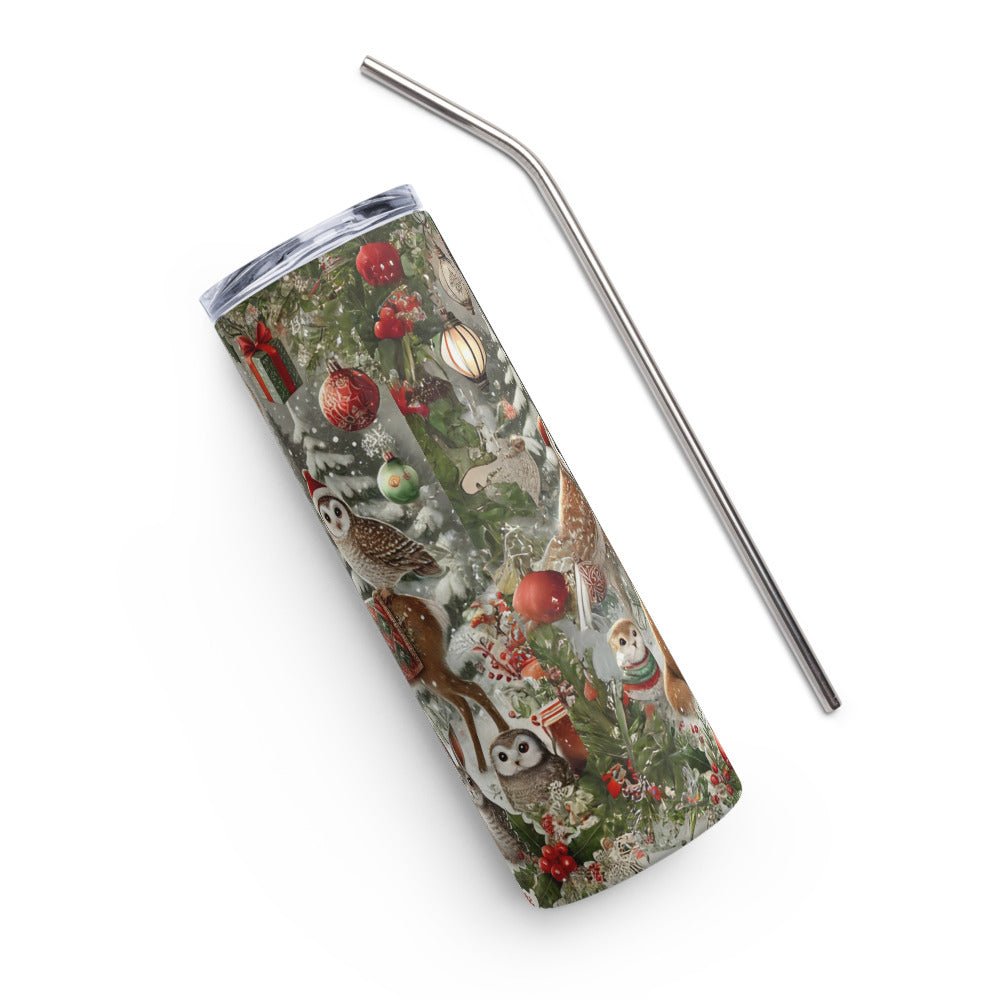 Christmas Magical Forest Tumbler - Style C - Elora Moda