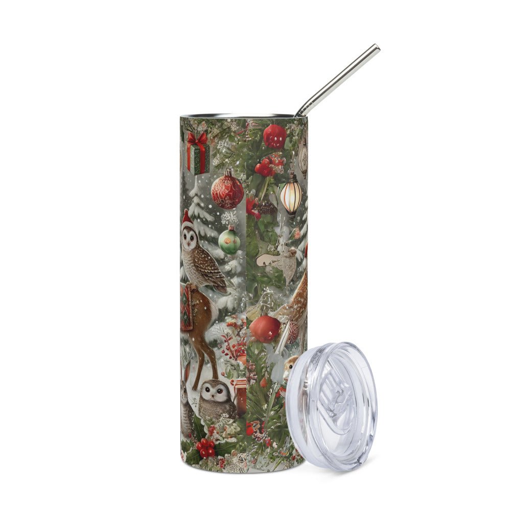 Christmas Magical Forest Tumbler - Style C - Elora Moda