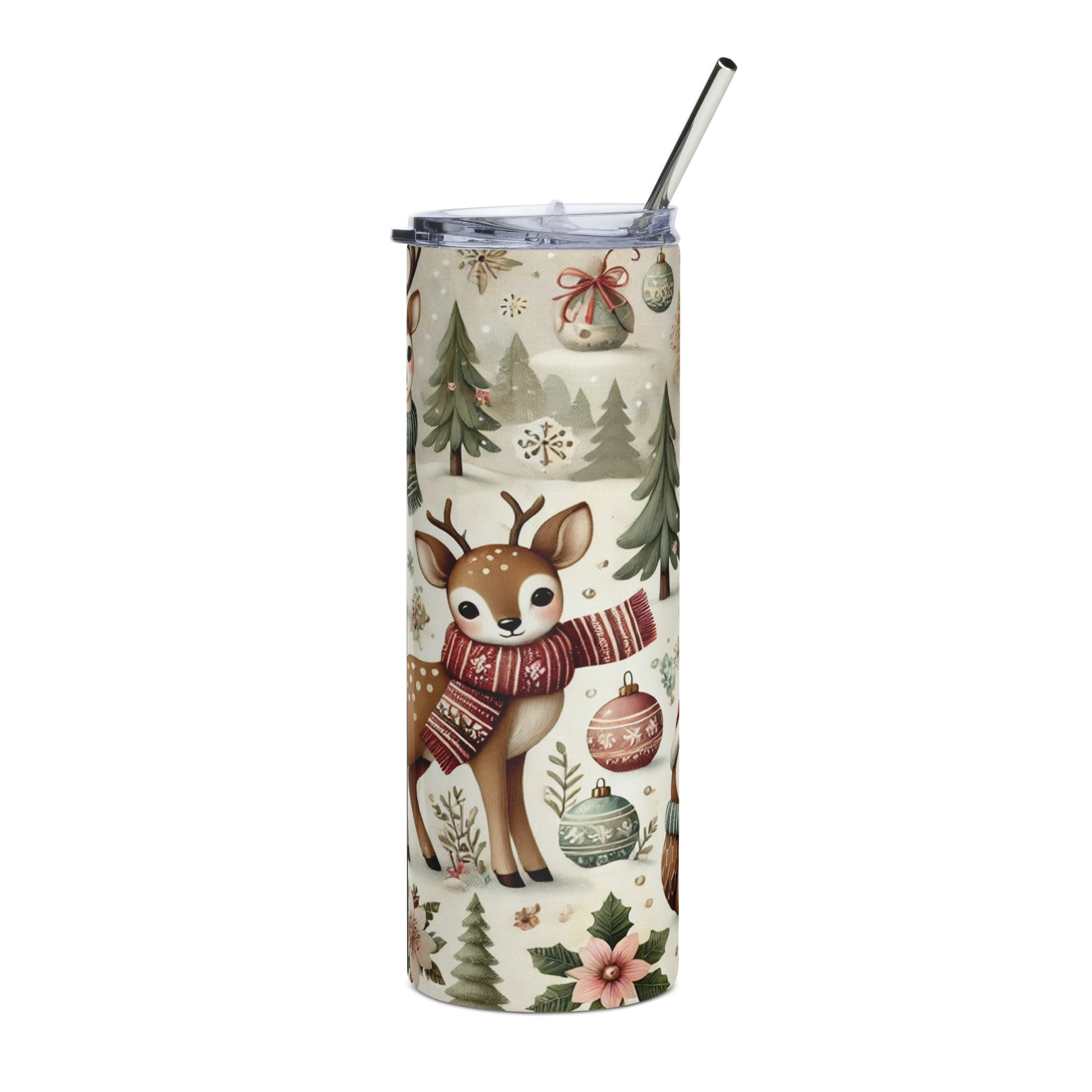Christmas Magical Forest Tumbler - Style A - Elora Moda