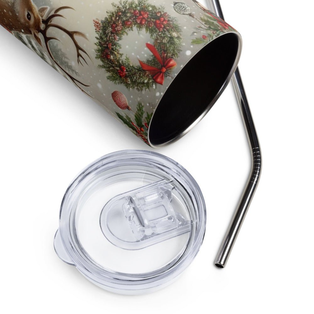 Christmas Magical Forest Tumbler - Style C - Elora Moda