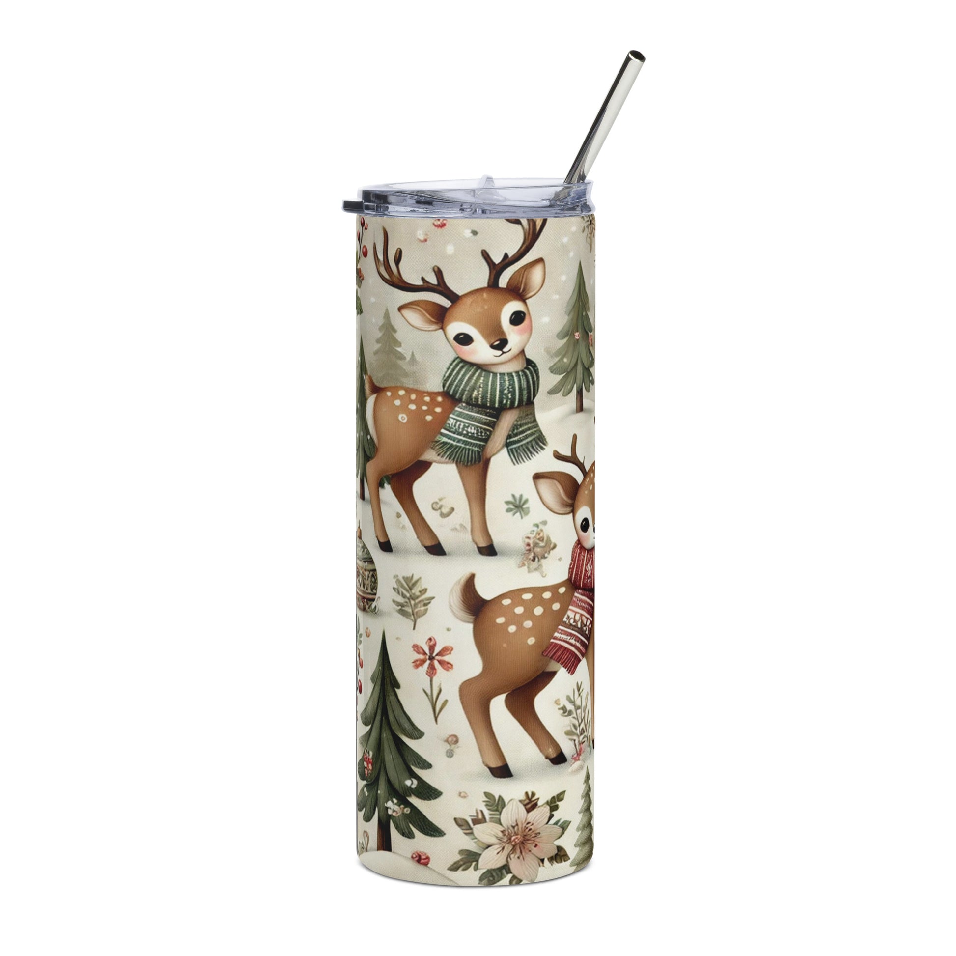 Christmas Magical Forest Tumbler - Style A - Elora Moda