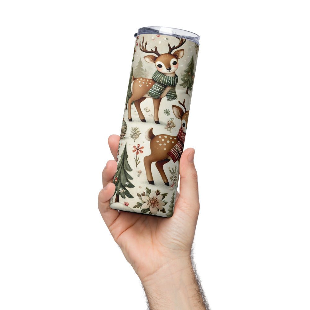 Christmas Magical Forest Tumbler - Style A - Elora Moda