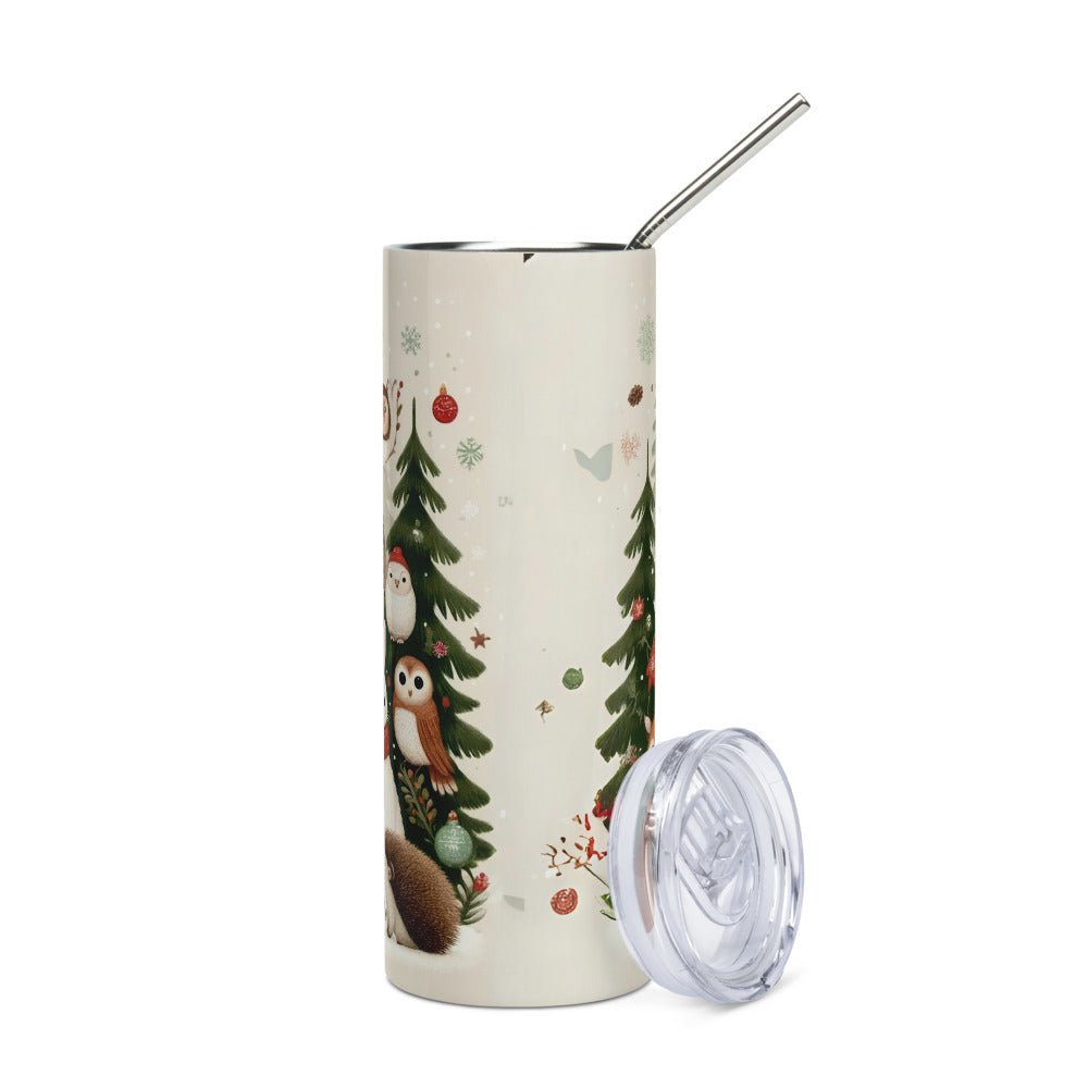 Christmas Magical Forest Tumbler - Style B - Elora Moda