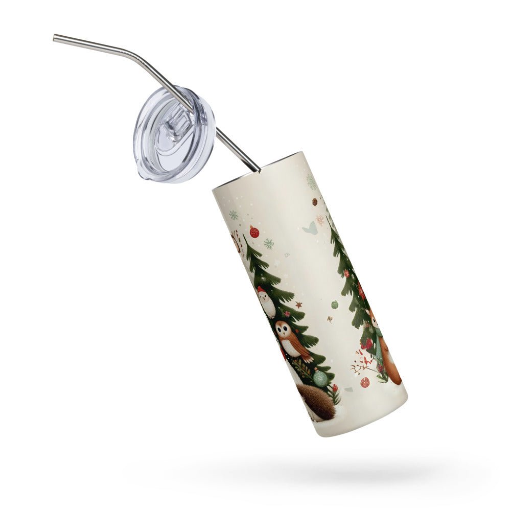 Christmas Magical Forest Tumbler - Style B - Elora Moda