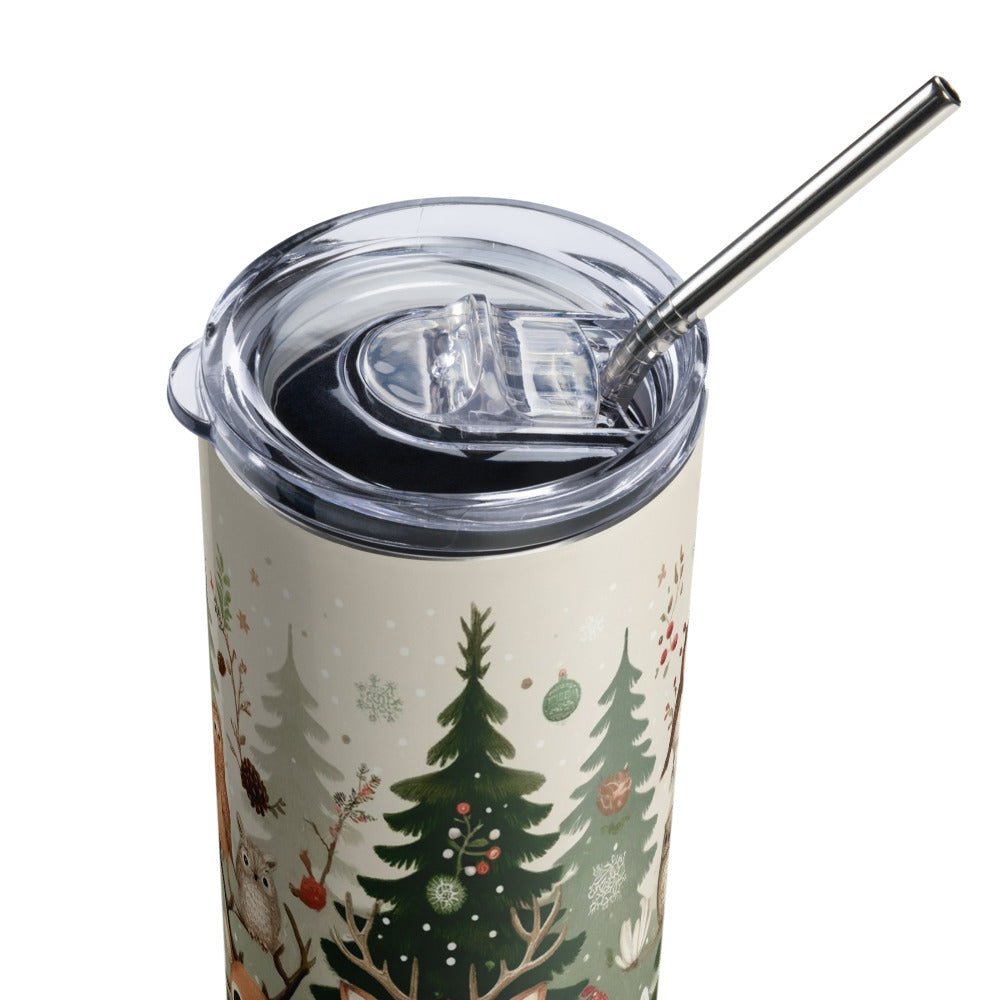 Christmas Magical Forest Tumbler - Style B - Elora Moda