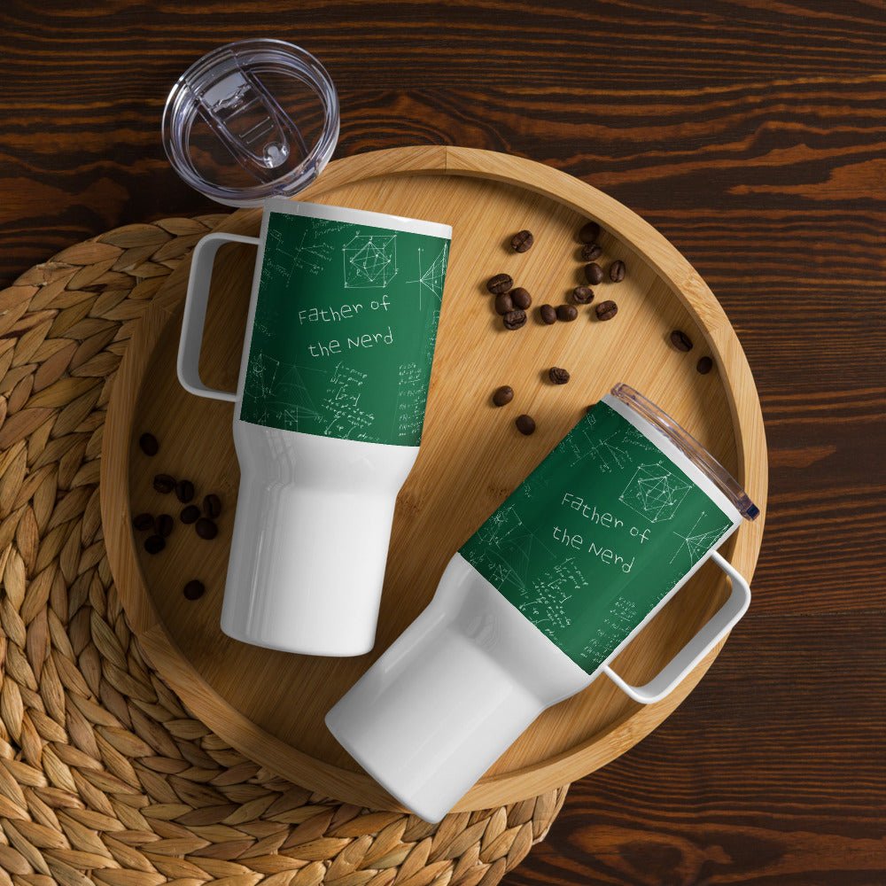 Travel mug - father of the nerd - Elora Moda