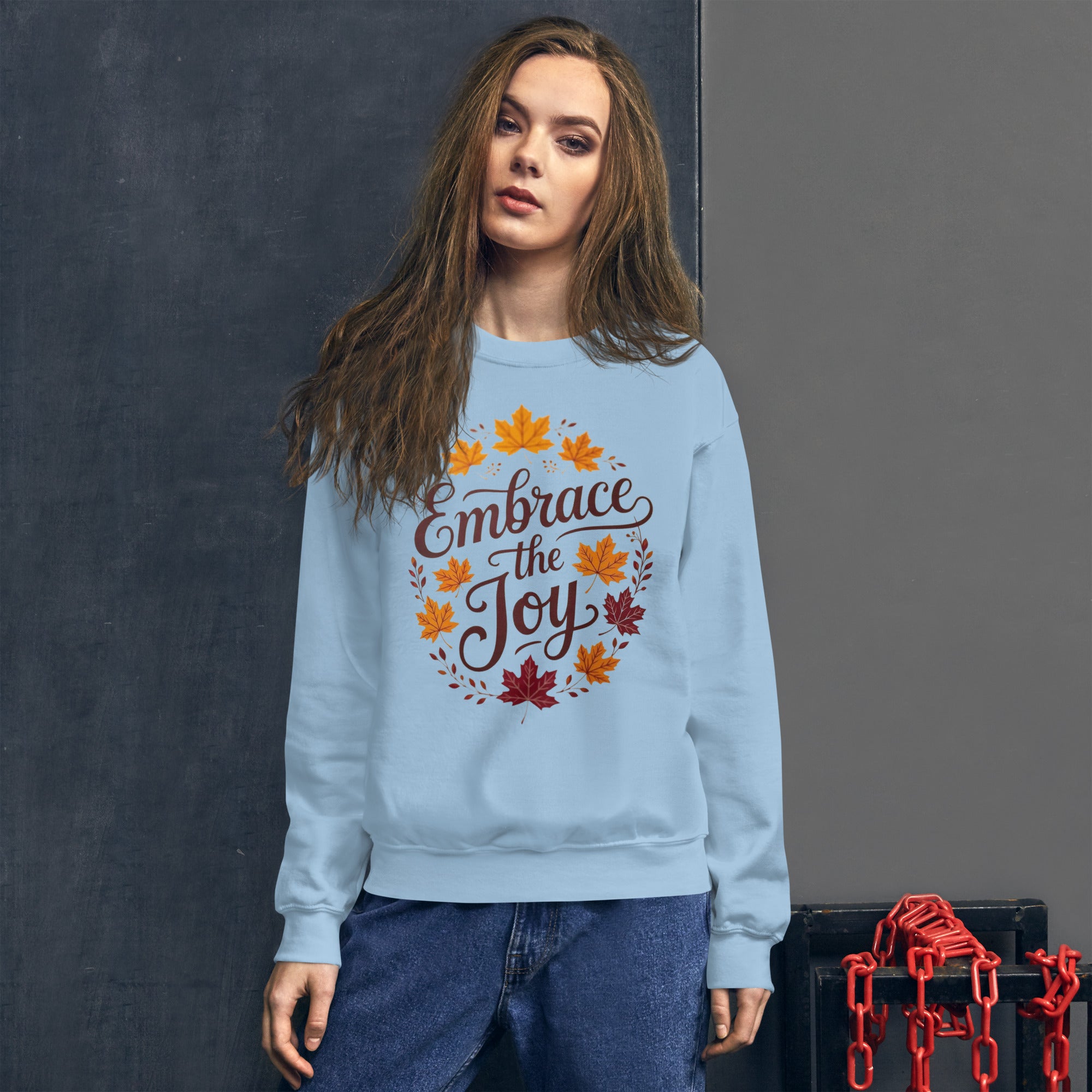 Unisex Sweatshirt | Embrace the Joy - Elora Moda