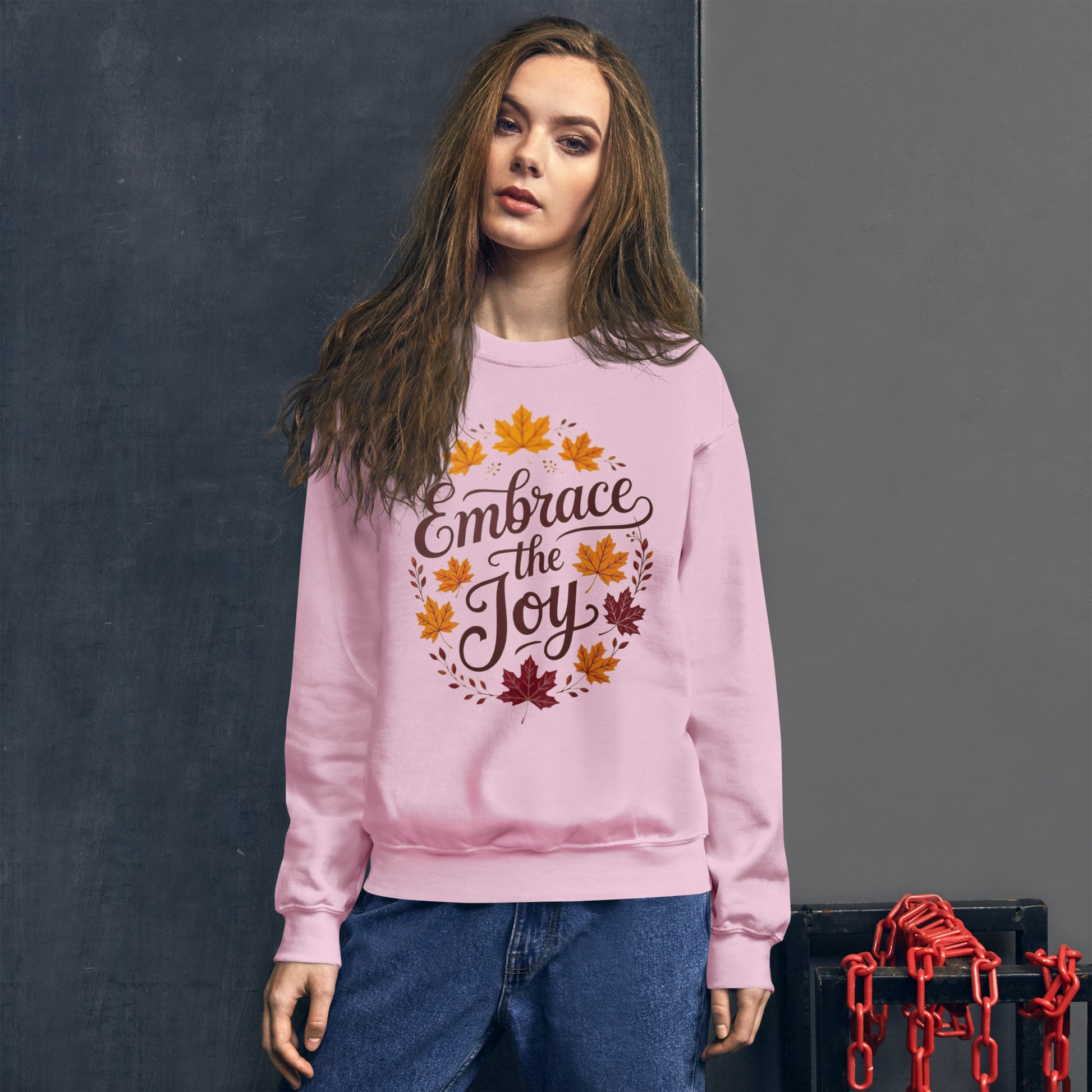 Unisex Sweatshirt | Embrace the Joy - Elora Moda